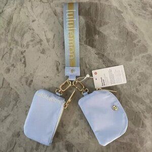 Brand new with tags Lululemon dual pouch keychain